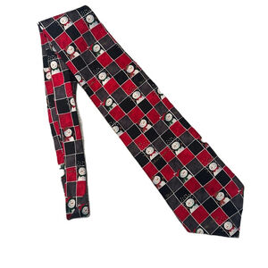 Hallmark Silk‎ Tie Novelty Christmas Holiday Traditions Snowman Merry Christmas
